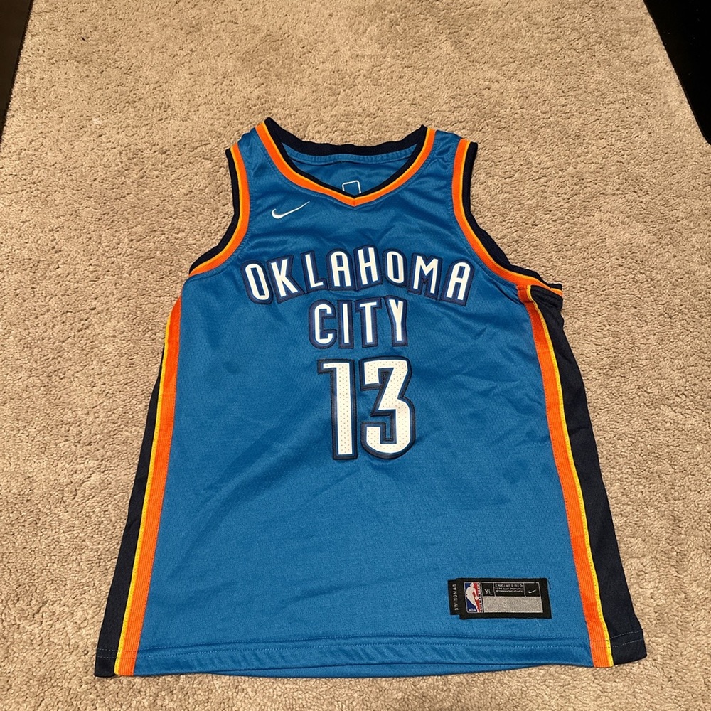 Paul George Oklahoma City Thunder Nike NBA Jersey. Youth XL